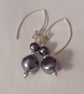 Blue grey pearl drops - Image 2