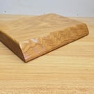 Handmade Oak Choping Board Chunky 30x 20.5 X 4cm Solid Oak Wood Beautiful Grain