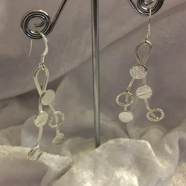 Solid Silver Earrings