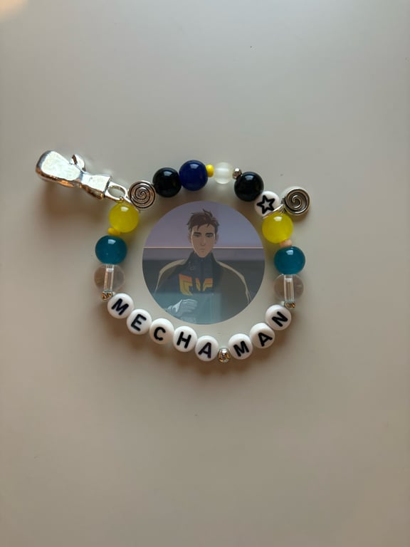 Mecha Man Robert Robertson Dispatch inspired handmade bracelet
