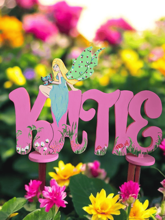 Personalised name wooden home decor