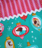 Christmas Stocking, Happy Dogs large stocking can be personalised - Image 4
