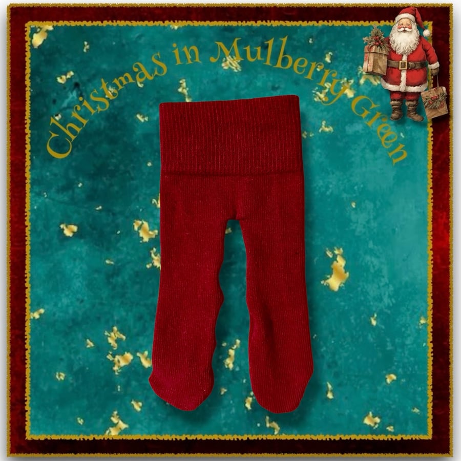 Reserved for Beverly - Claret Tights