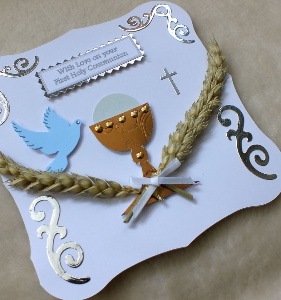 First Holy Communion Handmade Card