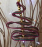 Set of two handwoven Christmas decorations and traditional Christmas Cards - Image 5
