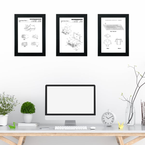 Patent drawing prints: Computers and computer technology