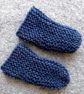 KNITTING PATTERN PDF Plain Bootees - Image 3