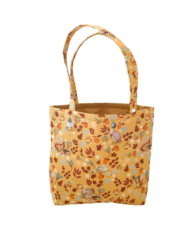 Children's Tote Bag Mother Goose-Animals Design. Children's-Baby Shower-CTB112
