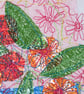 Jazzy Flower Pot -  Free Style Embroidery - Image 2