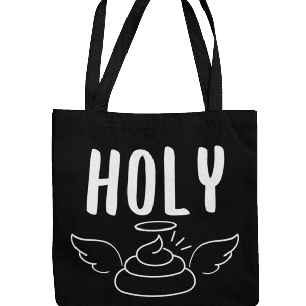 Holy Sh.t (Poo)  Novelty Tote Bag