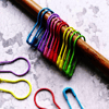 20 Knitting stitch markers bulb pins
