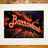 ‘Barrowland’, Glasgow,  signed mounted print FREE DELIVERY