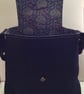 Denim satchel style crossbody bag. - Image 4