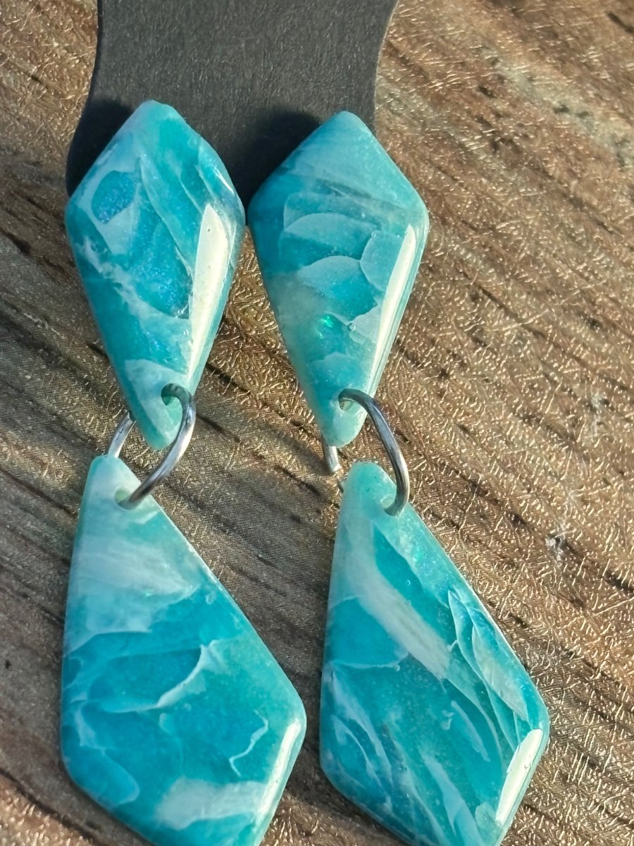 Earrings - Emerald Sea Collection 007