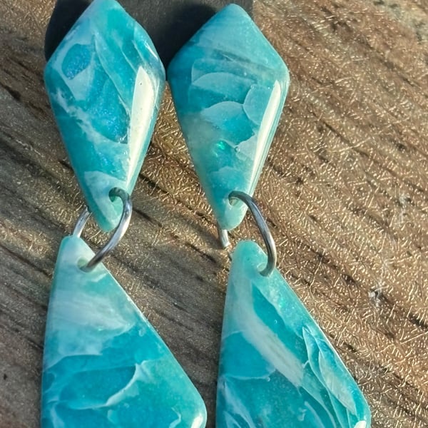 Earrings - Emerald Sea Collection 007