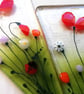 Fused Glass Flower Pot Stake: Hand-Cut Patio Planter Decoration - Image 8
