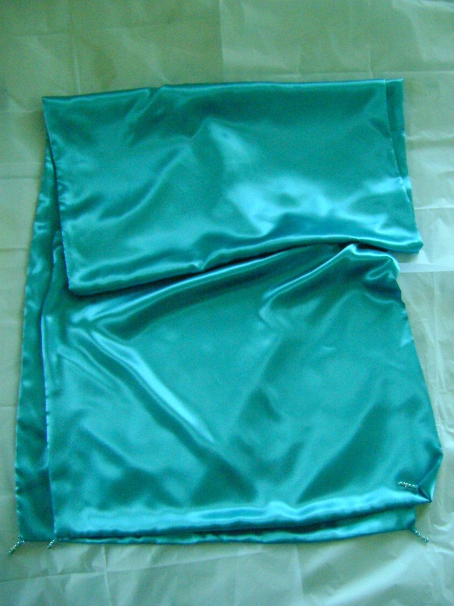 Turquoise Beaded Evening Wrap