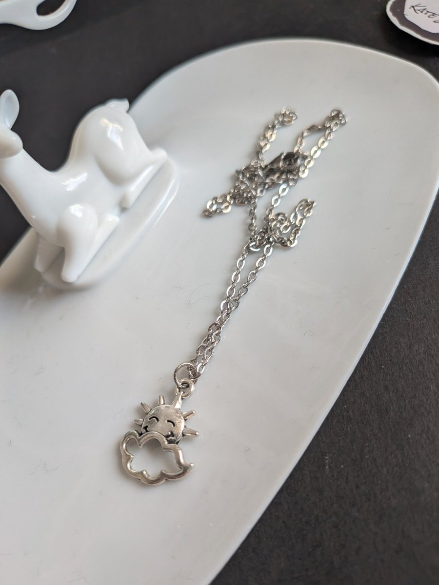 Sun Pendant Necklace - Handcrafted Celestial & Boho Jewellery