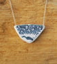 Vintage beach pottery pendant - Image 1