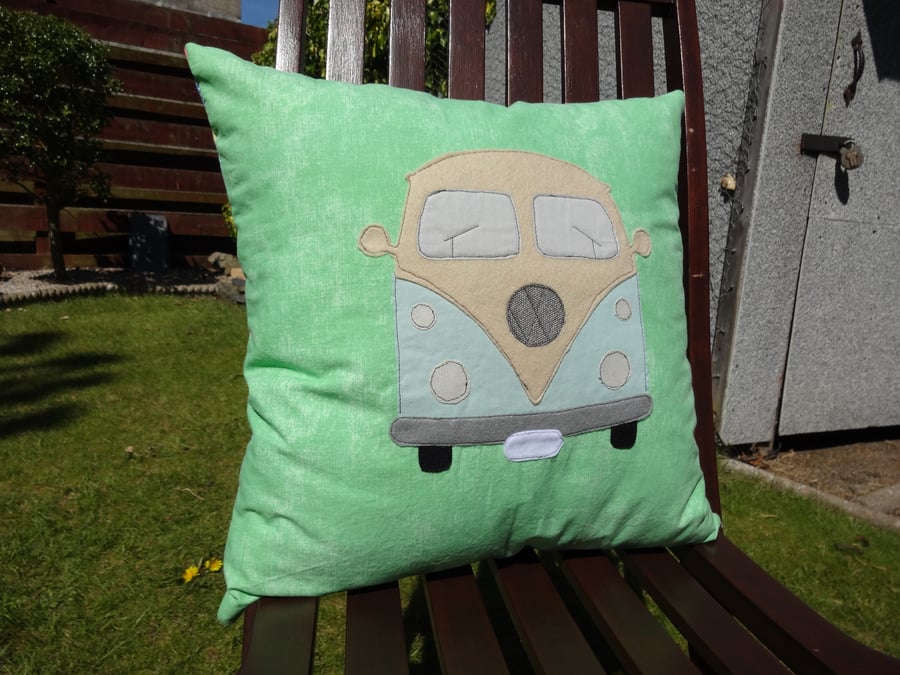 Campervan Cushion  (free postage UK)