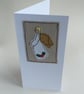 Embroidered Angel Christmas Card - Image 3