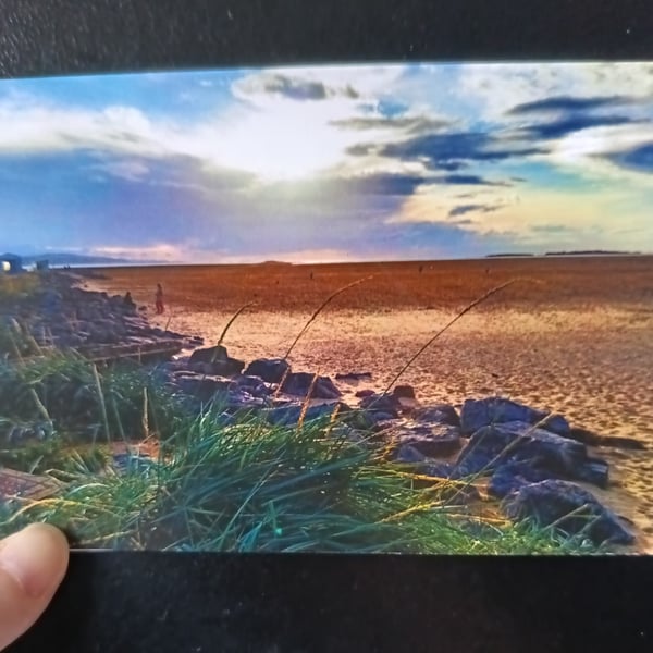 A6 Greetings Card: West Kirby Beach