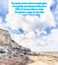 Hunstanton Norfolk Poem Card A5 Cliffs