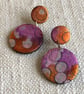 Handmade Polymer Clay Earrings - Image 3