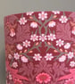 Raspberry Pink Blackthorn Sanderson Cottage Core Vintage Fabric Lampshade  - Image 6