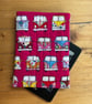 Camper Van Quilted Fabric Kindle Sleeve For 6" Paperwhite 
