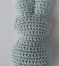 Toy Rattle, Bunny, Rabbit, Crochet Toy, Baby Gift, Cotton yarn, SALE - Image 3