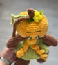 Handmade Crochet Amigurumi Pumpkin girl Soft Toy - Image 3