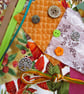 Mini Autumn slow stitching or junk journal kit for a beginner - Image 5