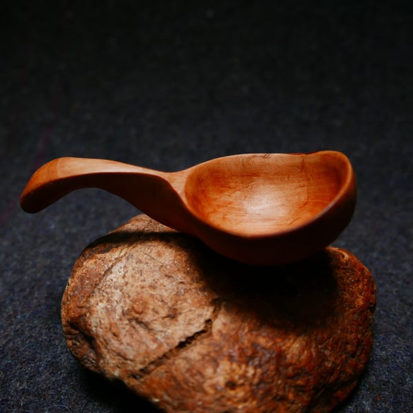 Small Applewood Ladle and Scoop