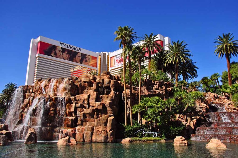 Mirage Hotel Las Vegas United States of America Photograph Print