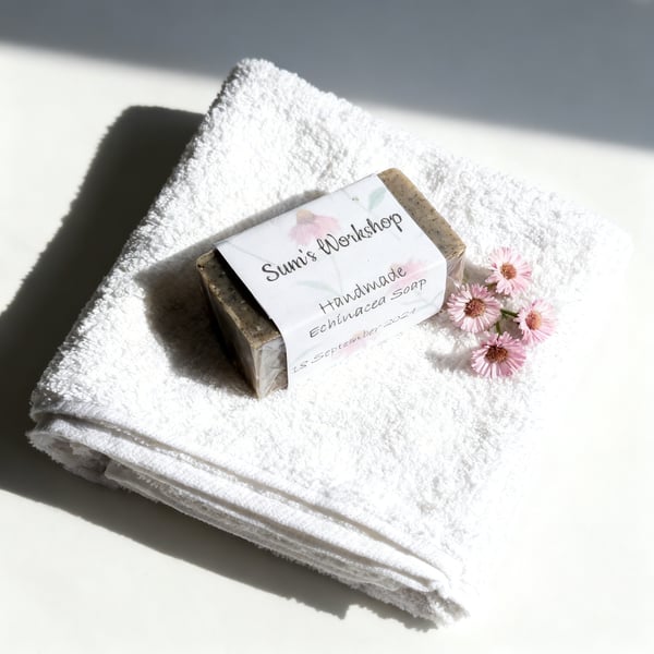 Handmade Echinacea Soap