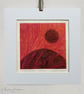 Solar Flare Original Drypoint Etching - Image 1