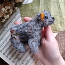 Maple - OOAK Artist Teddy Bear, Handmade Teddy Bear Plushie, Artist Doll, Autumn