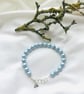 Sterling Silver Single Shimmering Pearl Bracelet  - Image 5