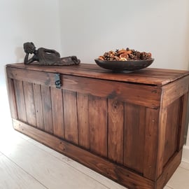 Rustic Storage Trunk " Jack" Handmade From Reclaimed wood