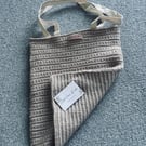 Handmade crochet tote bag