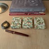 A Christmas three-box set of ultra-thin giftboxes for earrings