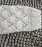 14" White Round Neck Lace Cardigan - Image 3