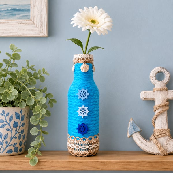 Nautical Themed Decorative Vase