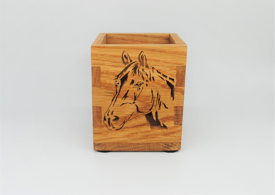 Stationary Pencil Box - Horse Portrait 