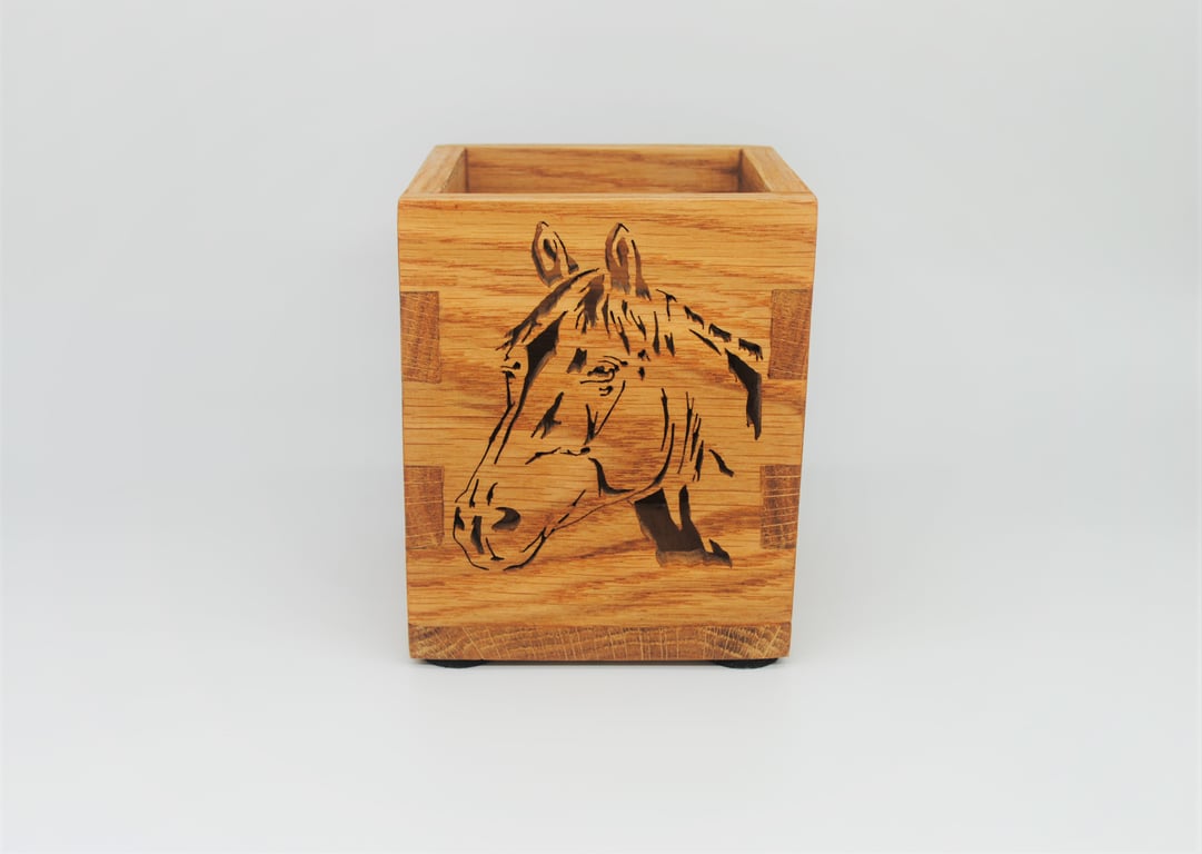 Stationary Pencil Box - Horse Portrait 