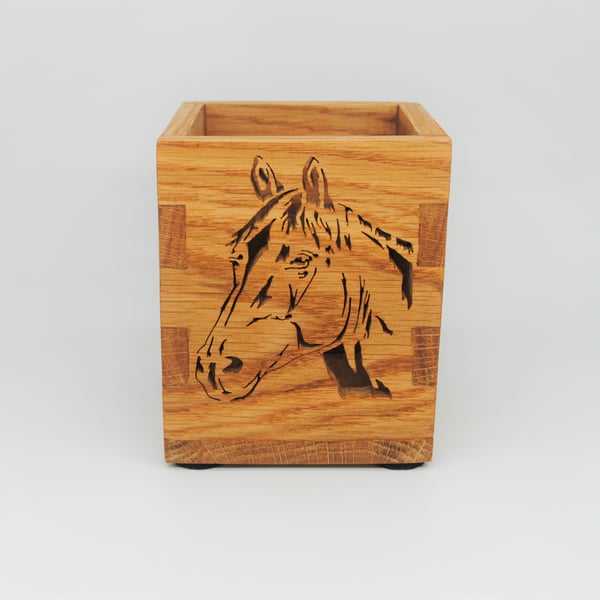 Stationary Pencil Box - Horse Portrait 