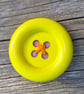 Small Clown Button Brooch Circus Big Top