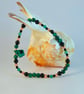 Malachite, Onyx & Copper Bracelet, Anniversary, Birthday, Gifts For Her - Image 5