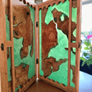 Olive Wood & Resin Backgammon Board – Handmade Luxury Game Set, UK Artisan